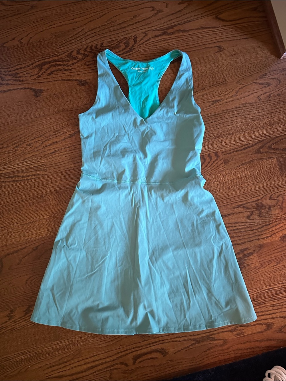 Outdoor Voices Aqua/Teal Athletic Dress